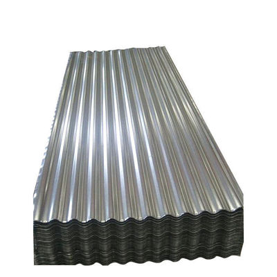 La demanda caliente es regular Spangle Plata de techo de hierro galvanizado con ancho y tamaños personalizados 600-1250mm