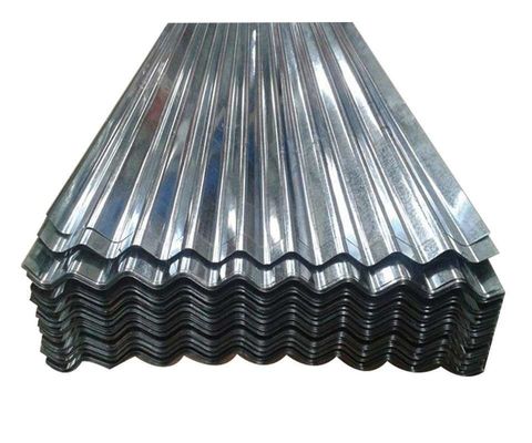 Estándar GB 0.12-1.2mm*600-1250mm espesor 4x8 chapa de techo de acero corrugado galvanizado para pruebas estrictas de seguridad