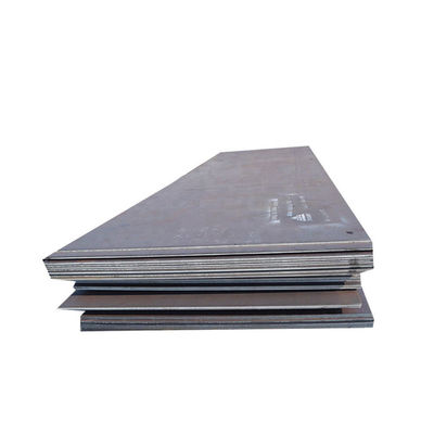 Q195 Q215 Q235 Q255 Q275 Plata de acero suave de alto carbono Hoja de acero con servicio de perforado y norma DIN