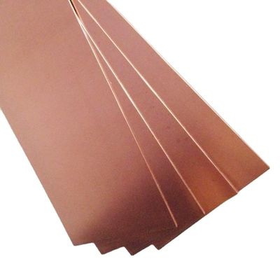 Pedido mínimo de una tonelada de chapa/placa de cobre laminada en frío con anchura de 20-2500 mm y de cobre de grado de profesional