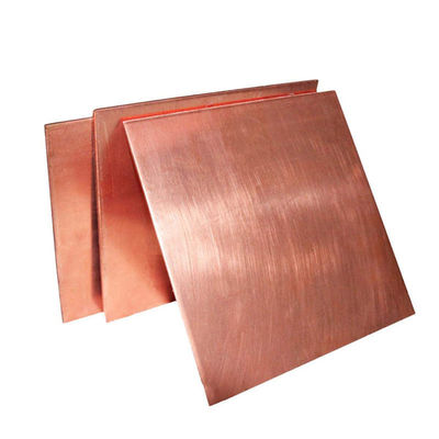 Fuente de pedido mínimo de una tonelada c10100 c12000 chapa de cobre chapa de cobre Servicio de procesamiento Corte Cu Min 99%