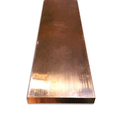 30% de alargamiento de la placa de cobre en 15 mm de espesor y 20-2500 mm de ancho para los requisitos del cliente