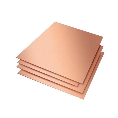 C10700 C10800 C10910 Placa de cobre de grado 5 mm para la industria decorativa