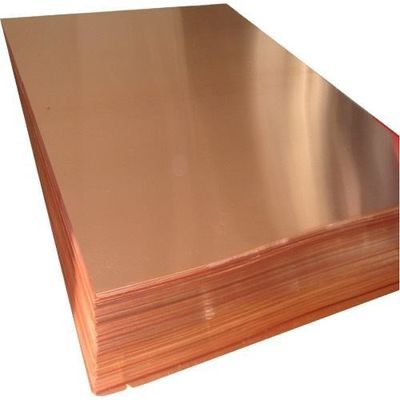 A2000 Placa de cobre con un contenido de 99% de Cu Min y anchuras de 20-2500 mm