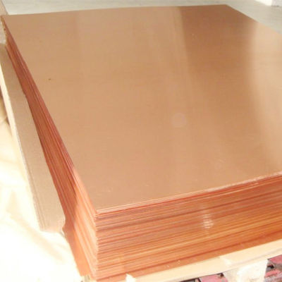Placa de cobre de alto rendimiento C1100 de 1 mm con servicio de procesamiento avanzado