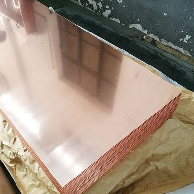 Placa de cobre de alto rendimiento C1100 de 1 mm con servicio de procesamiento avanzado