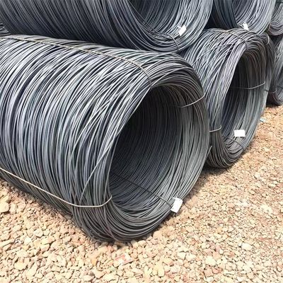 Q195 Q235 Q345 acero especial de corte libre 5.5 mm 6.5 mm laminado en caliente SAE 1008 bobina de alambre de alambre de acero al carbono