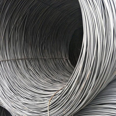 Q195 Q235 Q345 acero especial de corte libre 5.5 mm 6.5 mm laminado en caliente SAE 1008 bobina de alambre de alambre de acero al carbono
