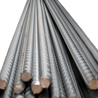 Acero con rebar galvanizado HRB400 HRB500 personalizado para la construcción de alto grado y asequible