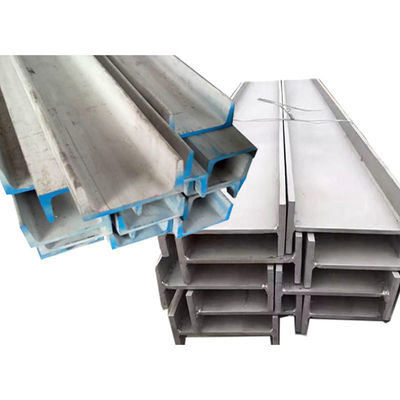 Largura personalizable de las vigas H galvanizadas laminadas en caliente SS540 S235 S275 S355 A36 A572 G50 G60 para la fabricación de acero estructural