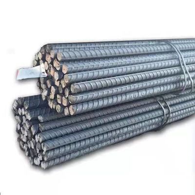 Garantizar HRB400 HRB500 Rebarras de acero en paquetes 10mm 12mm 16mm Precios con servicio de procesamiento de perforación Estándar AiSi