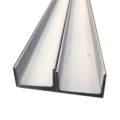 Servicio y garantía de flexión de vigas de acero galvanizadas en canal U con el estándar JIS ASTM GB BS EN DIN