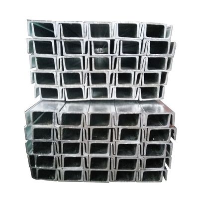 JIS ASTM GB BS EN DIN Standard U Sección de acero de canales de dimensiones con servicio de perforación a un precio asequible