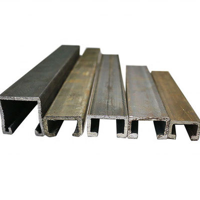 Canal C de acero ligero galvanizado de 1 mm con servicio de flexión