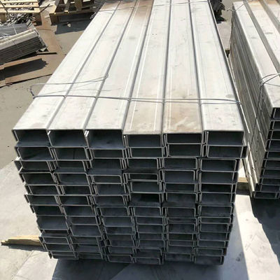Canal de acero laminado en caliente en forma C Z U con diversos servicios de procesamiento