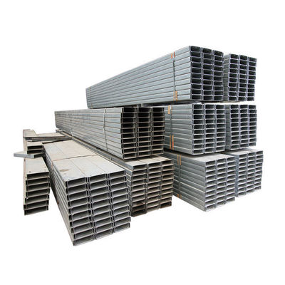 SS 304 de acero inoxidable con vigas en U en forma de C con servicio de procesamiento de flexión