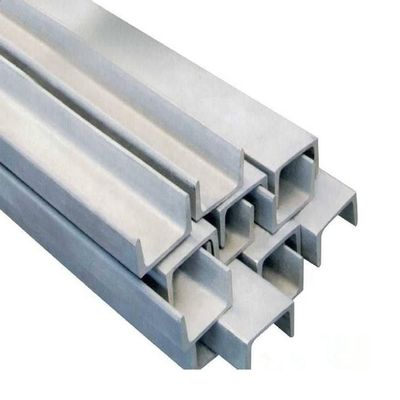 Acero estándar JIS perforado de canal C Tamaño 200 X 80 X 7,5 X 11 mm